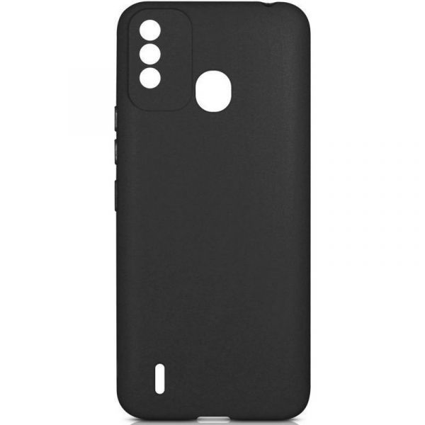 Чехол (клип-кейс) DF itCase-03 [itcase-03 (black)] для Itel Vision 2S, черный